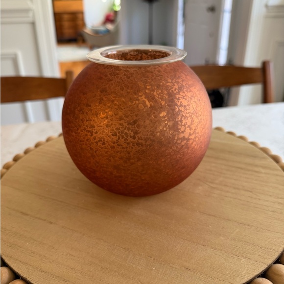 PartyLite Amber Frost Tea Light Holder Trio - Picture 4 of 7